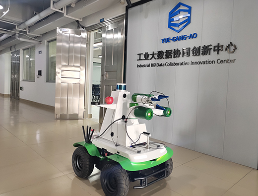 数智融合，深度赋能！中科深谷基于深度学习视觉移动抓取机器人，助力五邑大学创新科研